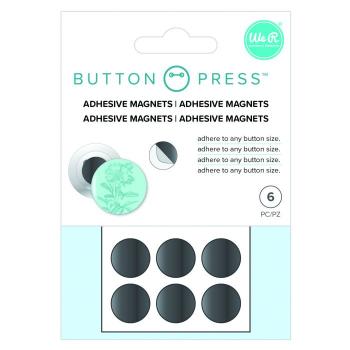 We R Memory Keepers - Button press adhesive magnets / Button Magnete