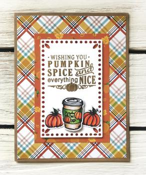 LDRS-Creative Happy Fall Sentiment Clear Stamps