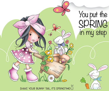LDRS-Creative Holly Bunny Tail Clear Stamps
