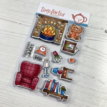 Time For Tea Clear Stamps Home Sweet Home 