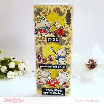 Time For Tea Clear Stamps Life's Ups & Downs 