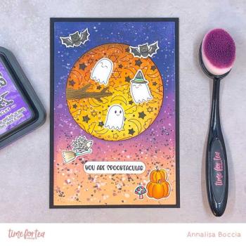 Time For Tea Clear Stamps Spooktacular 