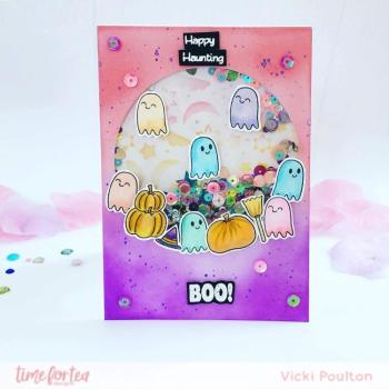 Time For Tea Clear Stamps Spooktacular 