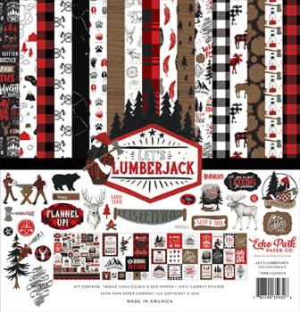 Echo Park "Let's Lumberjack" 12x12" Collection Kit