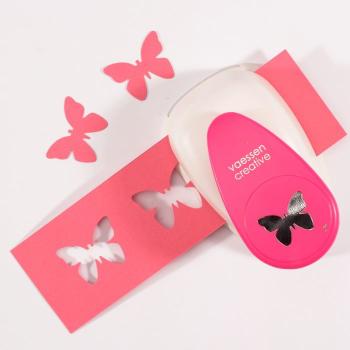 Großer Motivlocher Stanzer Punch 2,5cm Butterfly Schmetterling 2 Kreativ Basteln 