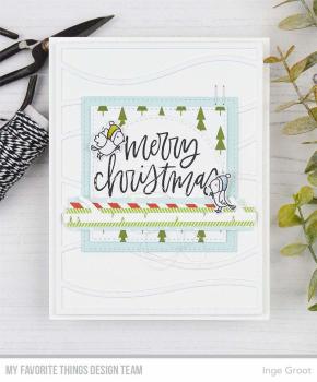 My Favorite Things Stempel "Hand-Lettered Holiday Greetings" Clear Stamp