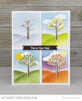 My Favorite Things Die-namics "Modern Trees" | Stanzschablone | Stanze | Craft Die