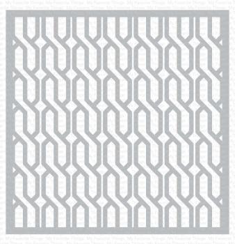 My Favorite Things "Cable-Knit Sweater" Stencil 6x6"