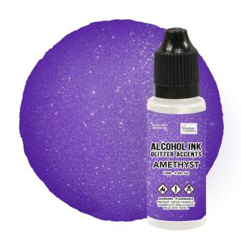 Couture Creations Alcohol Ink Glitter Accents Amethyst