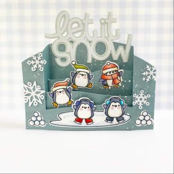 Time For Tea Dies Display Card Set Metal 