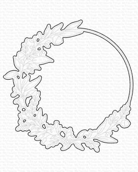 My Favorite Things Die-namics "Winter Wreath" | Stanzschablone | Stanze | Craft Die