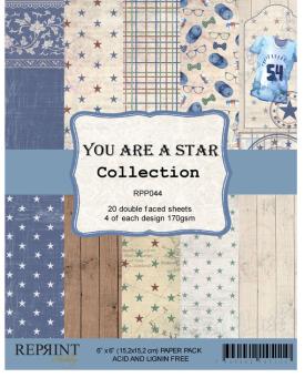 Reprint You are a Star Collection 6x6 Inch Paper Pack