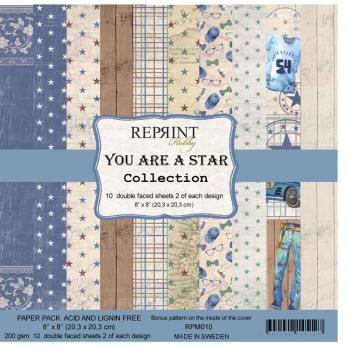 Reprint You are a Star Collection 8x8 Inch Paper Pack 