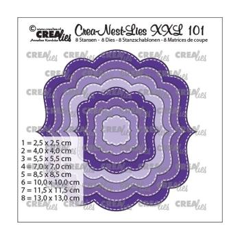 Crealies - Crea-Nest-Lies XXL Fantasieform B 