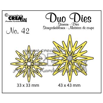 Crealies - Duo Dies no.42 Sternen 