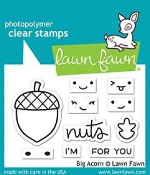 Lawn Fawn Stempelset "Big Acorn" Clear Stamp