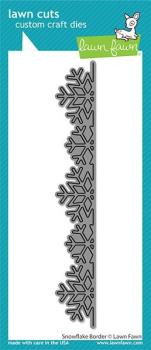 Lawn Fawn Craft Dies - Snowflake Border