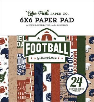 Echo Park "Football" 6x6" Paper Pad