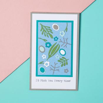 Sizzix Thinlits Craft Die-Set - Folk florals