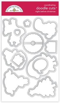Doodlebug Design Night Before Christmas Doodle Cuts - Stanzen 