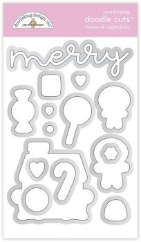 Doodlebug Design Visions of Sugarplums Doodle Cuts - Stanzen 