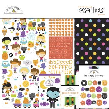 Doodlebug Design Ghost Town 12x12 Inch Essentials Kit 