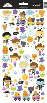 Doodlebug Design Ghost Town Icons Stickers 