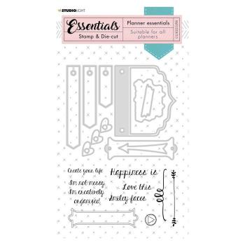 Studio Light -  Stempel mit Stanze Planner nr.53