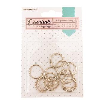 Studio Light -  Binding rings Essentials Silver Planner Nr.3