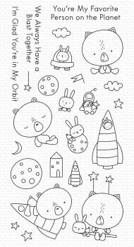 My Favorite Things Stempelset "Blastoff Buddies" Clear Stamp Set