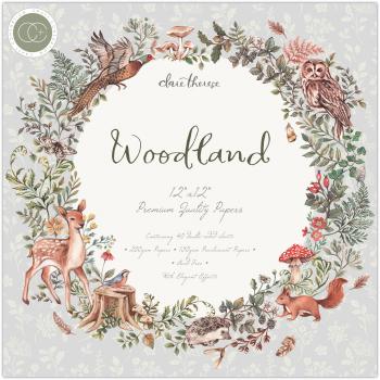 Craft Consortium Papierblock 12x12" Woodland 