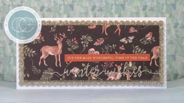 Craft Consortium Papierblock 12x12" Woodland 