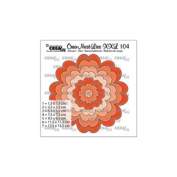 Crealies - Crea-Nest-Lies XXL Flower 