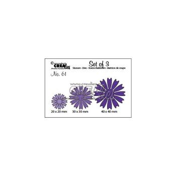 Crealies - Dies set Flowers 26 