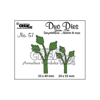 Crealies - Duo dies Blätter 