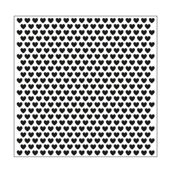 Mundart - Prägefolder "kleine Herzchen"