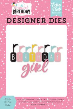 Echo Park "Birthday Girl Flags" Die | Craft Die | Stanzschablone | Stanze