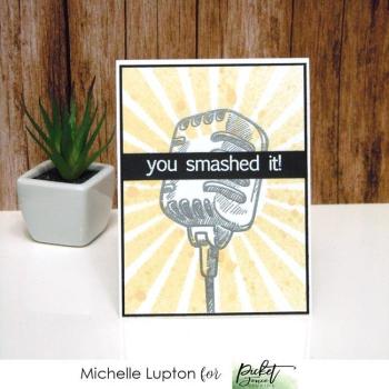 Picket Fence Studios Do Good Recklessly 6x6 Inch Clear Stamps 