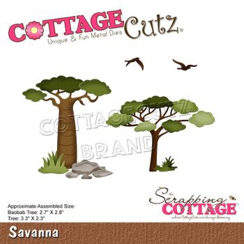 Scrapping Cottage Die - Savanna