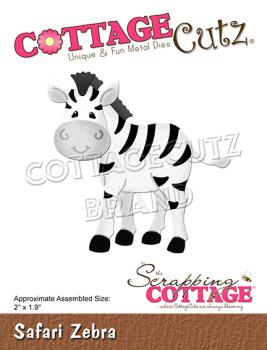 Scrapping Cottage Die - Safari Zebra
