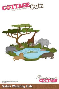 Scrapping Cottage Die - Safari Watering Hole