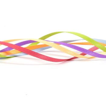 Vaessen Creative - Satinband Set "Frühjahr" 3mm 6 Farben je 2m