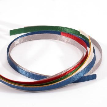 Vaessen Creative - Satinband Set "Weihnachten" 3mm 6 Farben je 2m