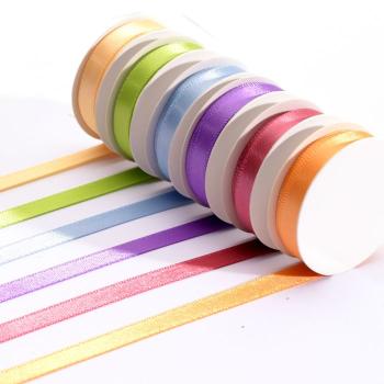 Vaessen Creative - Satinband Set "Frühjahr" 6mm 6 Farben je 2m