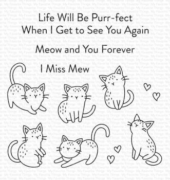 My Favorite Things Stempelset "Mini Meows" Clear Stamp Set