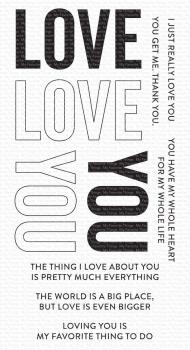 My Favorite Things Stempelset "Love You Big Time" Clear Stamp Set