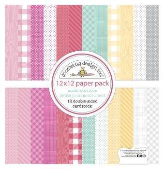 Doodlebug Design Made With Love  12" Paper Pack  - Designpapier 