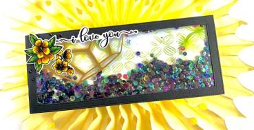 Picket Fence Studios Green Fairy Sequin Mix  Pailetten