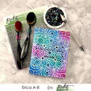 Picket Fence Studios Green Fairy Sequin Mix  Pailetten