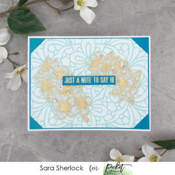 Picket Fence Studios Paper Glaze Mint Hydrangea 2oz
